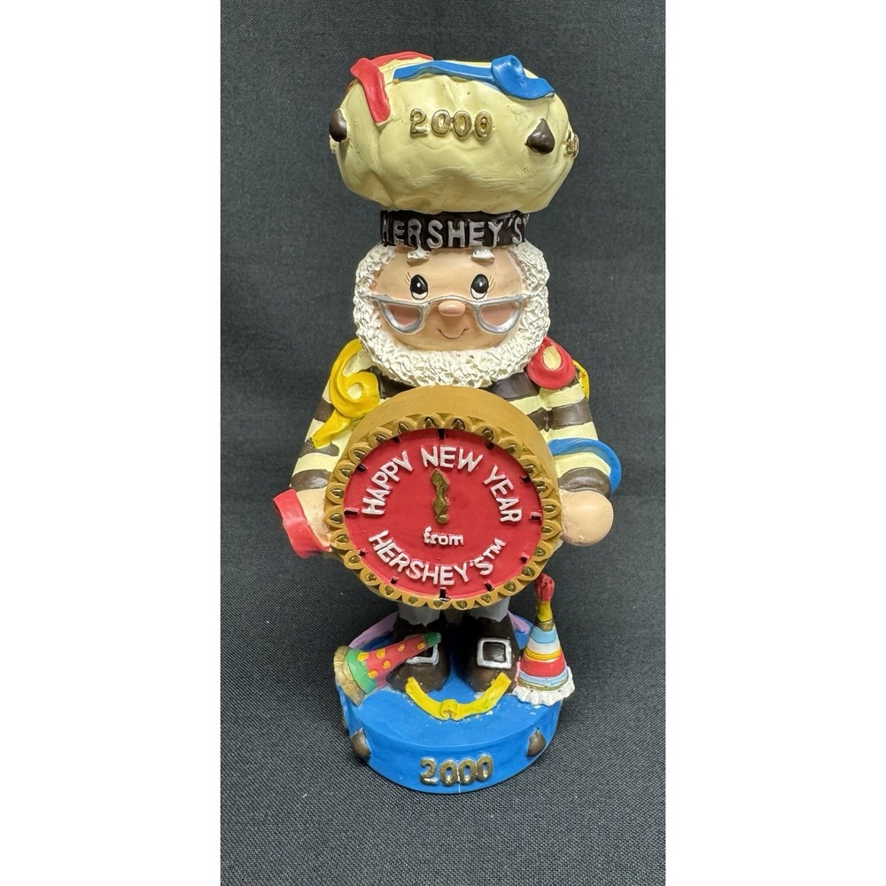 Vintage 1999 Kurt Adler Hershey's Collective Figurine Happy New Year